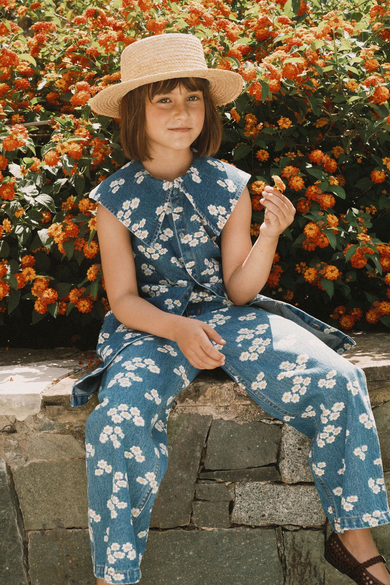 BLOSSOMS DENIM JEANS