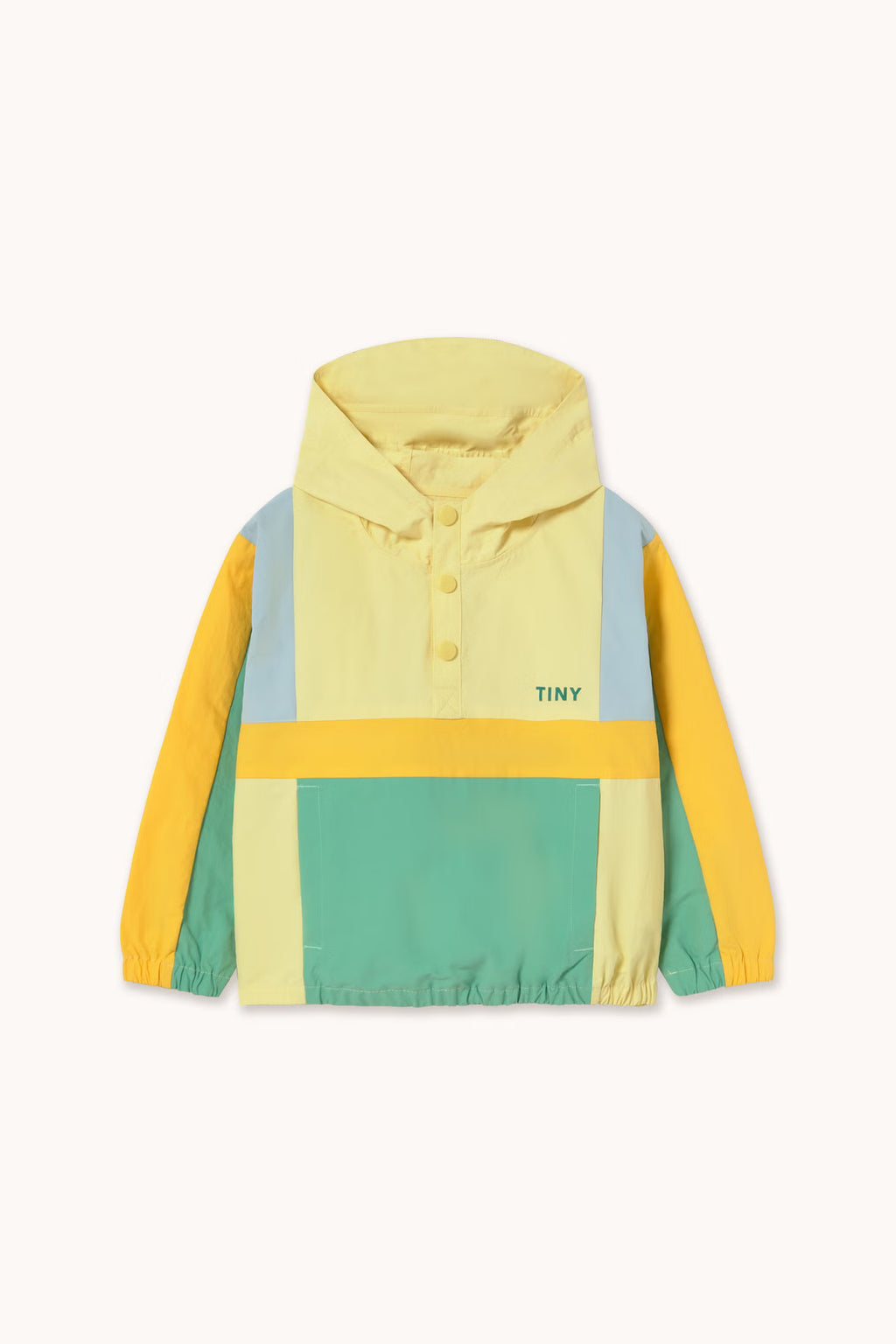 COLOR BLOCK WOVEN JACKET